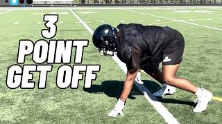 Easily Teach The 3-Point Stance To Youth Football Players (Step-by-Step)
