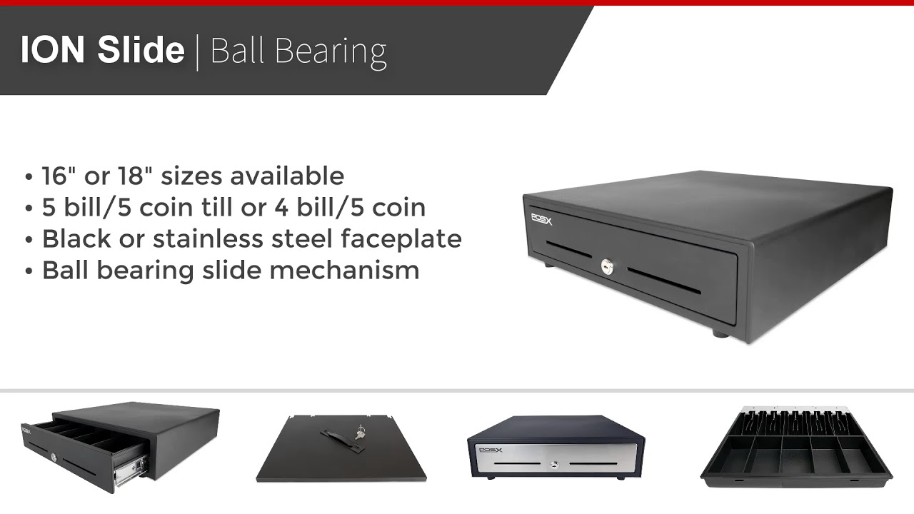 Pos X Cash Drawer Product Line Overview Youtube