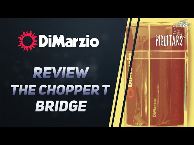 Dimarzio The Chopper T Bridge - TELECASTER DP384 - YouTube