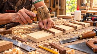 A Genius Woodworking Idea! Making a Book Shaped Box With Hidden Storage