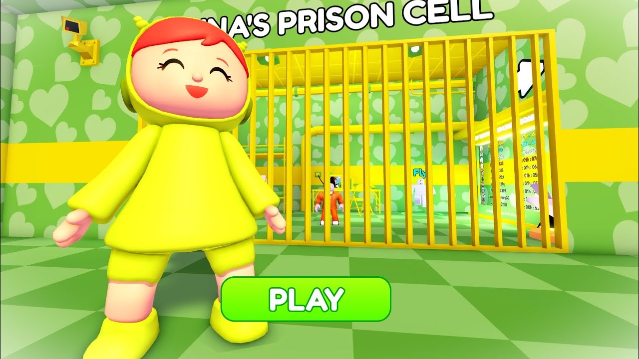 NINA'S PRISON RUN! (Obby) Roblox Gameplay Walkthrough No Death 4K
