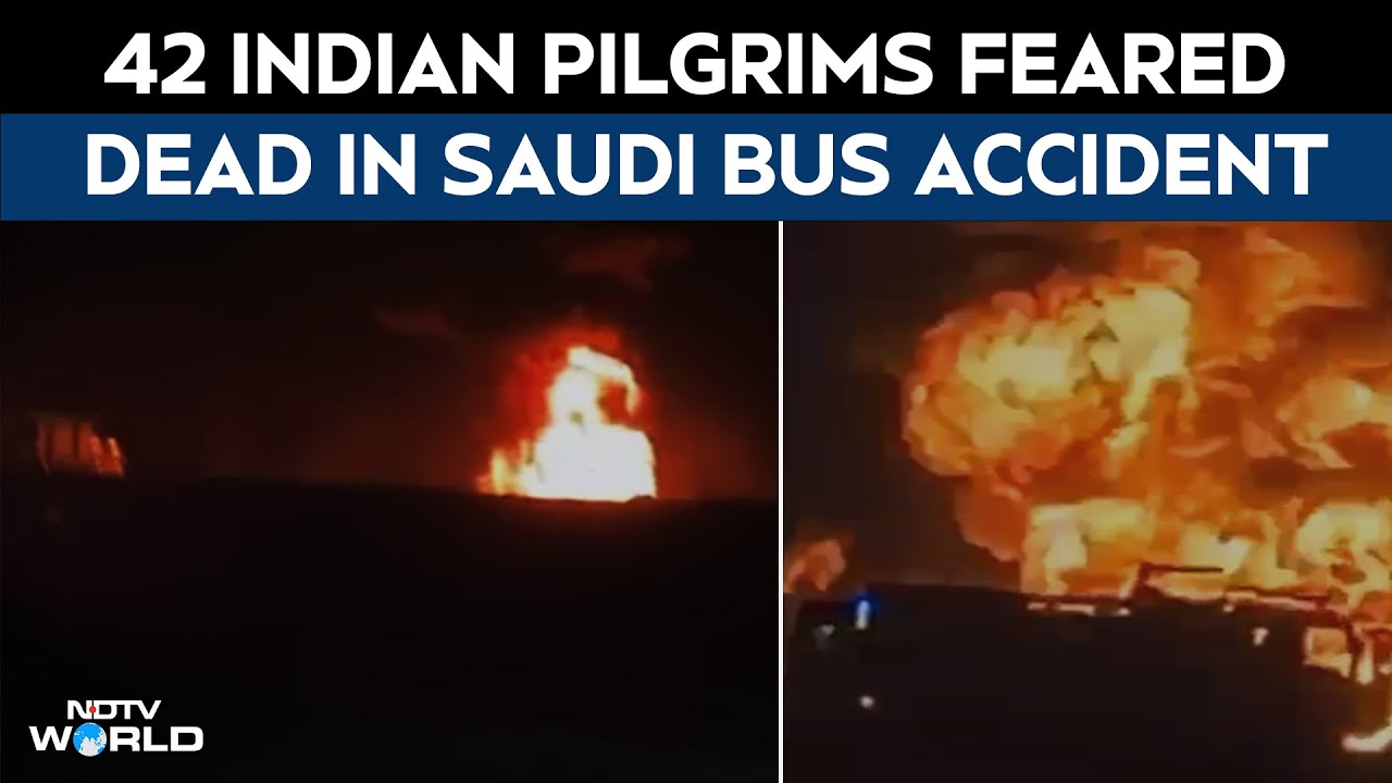 Saudi Arabia Bus-Tanker Crash: 42 Indian Pilgrims Feared Dead In Saudi Arabia After Accident