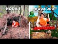 Sobreviv 7 das en minecraft de la vida real  la pelcula