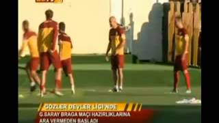 Galatasaray Braga Maç Özeti Golleri Izle 2 Ekim 2012 Sali