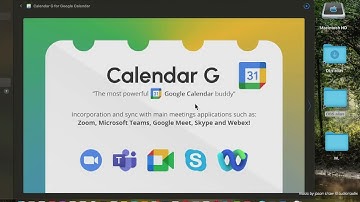 [MAC OS] Calendar G for Google Calendar - Mac App Store (Basic Overview)