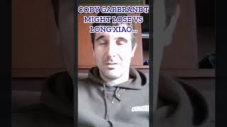 Cody Garbrandt Might Lose Vs Long Xiao #ufc326