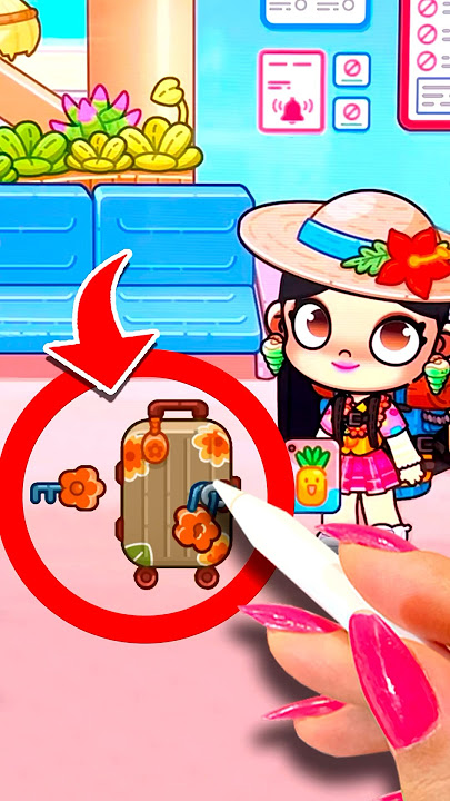 AIRPORT SECRET SUITCASE KEY IN PAZU AVATAR WORLD New Update #pazu #avatarworld #pazuavatarworld