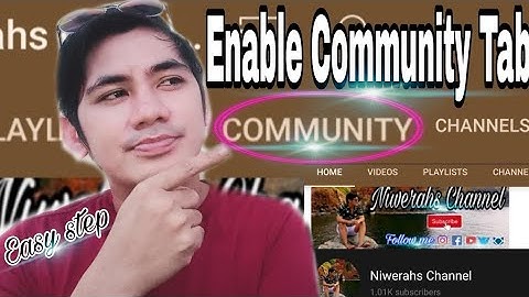 How to enable community tab on YouTube Easy Step (Tagalog Tutorial) #communitytab #1ksubscribers
