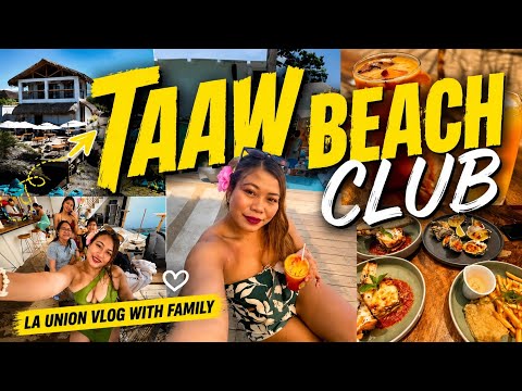 We spent 💲200 At Taaw Beach Club, La Union 🇵🇭 Is It Worth It?