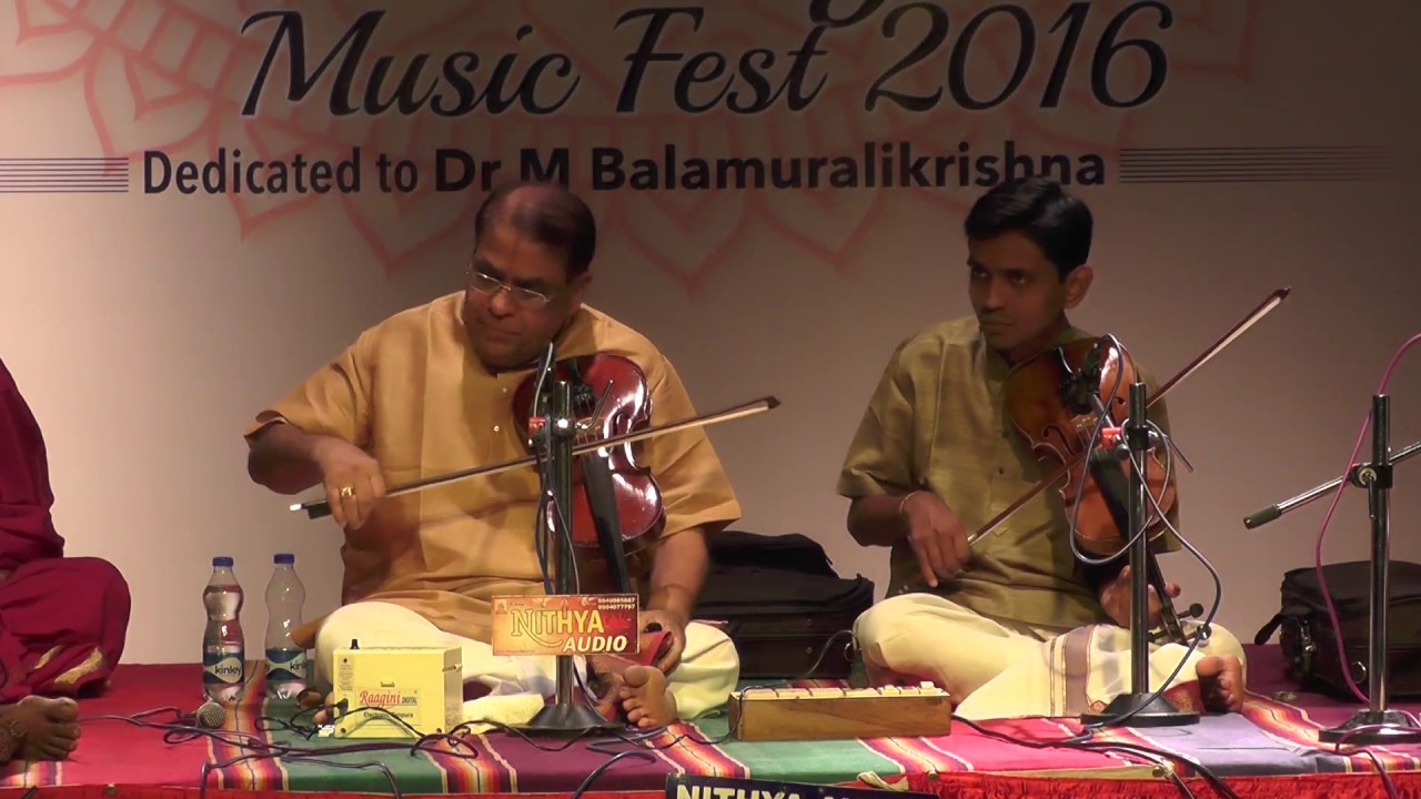 Carnatic Violin l Violin Duet l Global Heritage Music Fest 2016 l Web Streaming