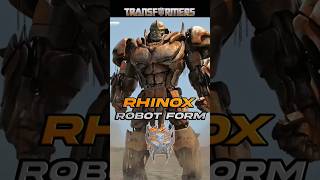 Rhinox Robot Form in Transformers Rise of the Beast