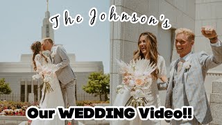 Our Wedding Video! | Alyssa \& Dallin