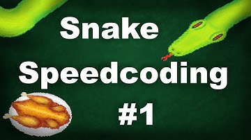Snake | Speedcoding #1 | Zockerglasur