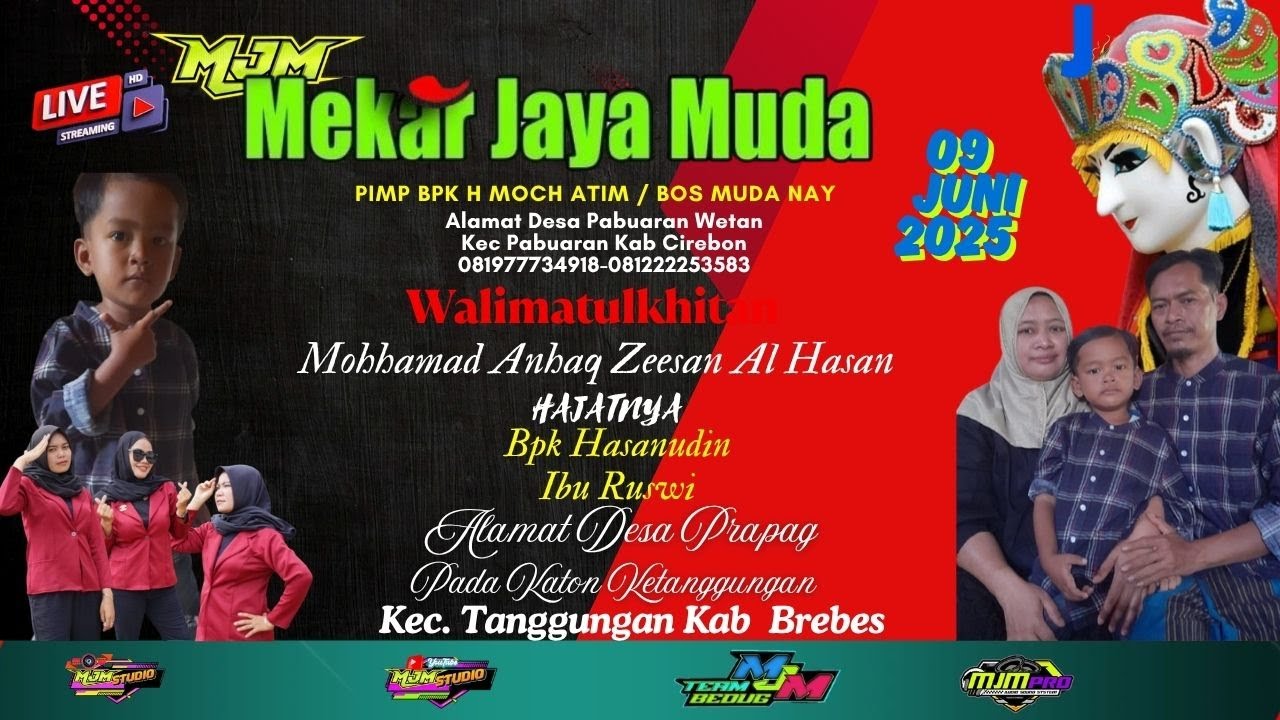 🔴 LIVE STREAMING  BUROK MJM  II  Pimp BPK. H. ATIM // PADAKATON KETANGGUNGAN || SENIN, 09 JUNI 2025