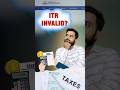 ITR Invalid Ho Jaega! Refund Gone Agar e-Verify Nahi Kiya 30 Days Mein Toh #income #refund #trending