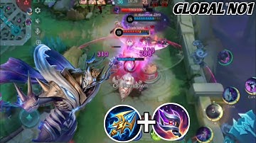 ZHASK BEST BUILD AND EMBLEM 2025 | TOP 1 GLOBAL ZHASK BUILD