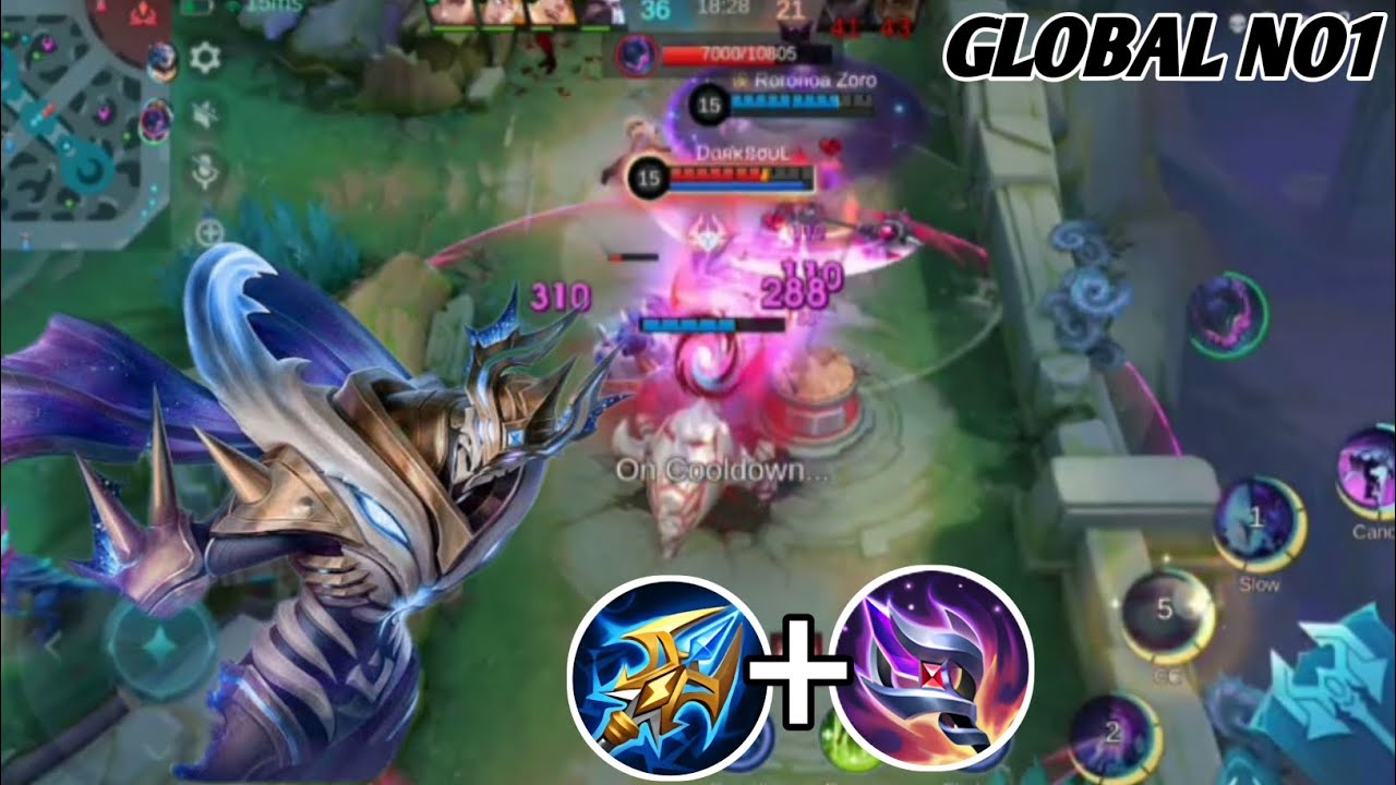 ZHASK BEST BUILD AND EMBLEM 2025 | TOP 1 GLOBAL ZHASK BUILD