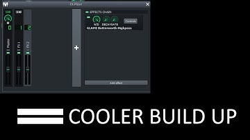 Make a cooler build up with GLAME butterworth in LMMS