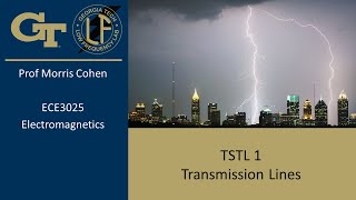 Electromagnetics for Engineers Lecture 01 Transmission lines (Part B)