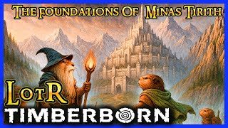 Download lagu Building the Foundations of Minas Tirith! - Timberborn LOTR Ep 4