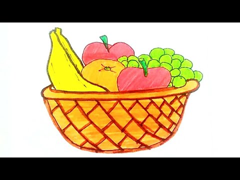 Free: Strawberry Basket Fruit Drawing , fruits basket transparent  background PNG clipart - nohat.cc