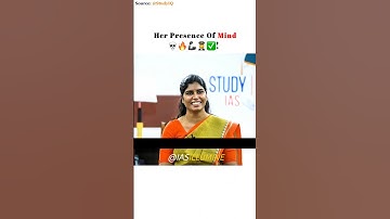 Tallest Mountain 🏔️🤡♻️ Her Presence of Mind 🔥 | Upsc Interview