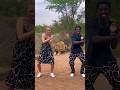 We danced infront of a lion 😨😳 @isabellaafro #africa #travel #couple #lion #shorts