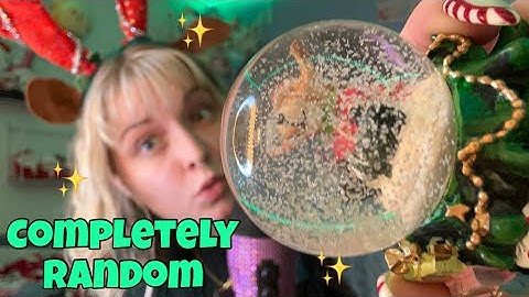 ASMR Fast and Aggressive Completely and Utterly Random Triggers for people with ADHD 🎁🎅🏻🎄✨❤️