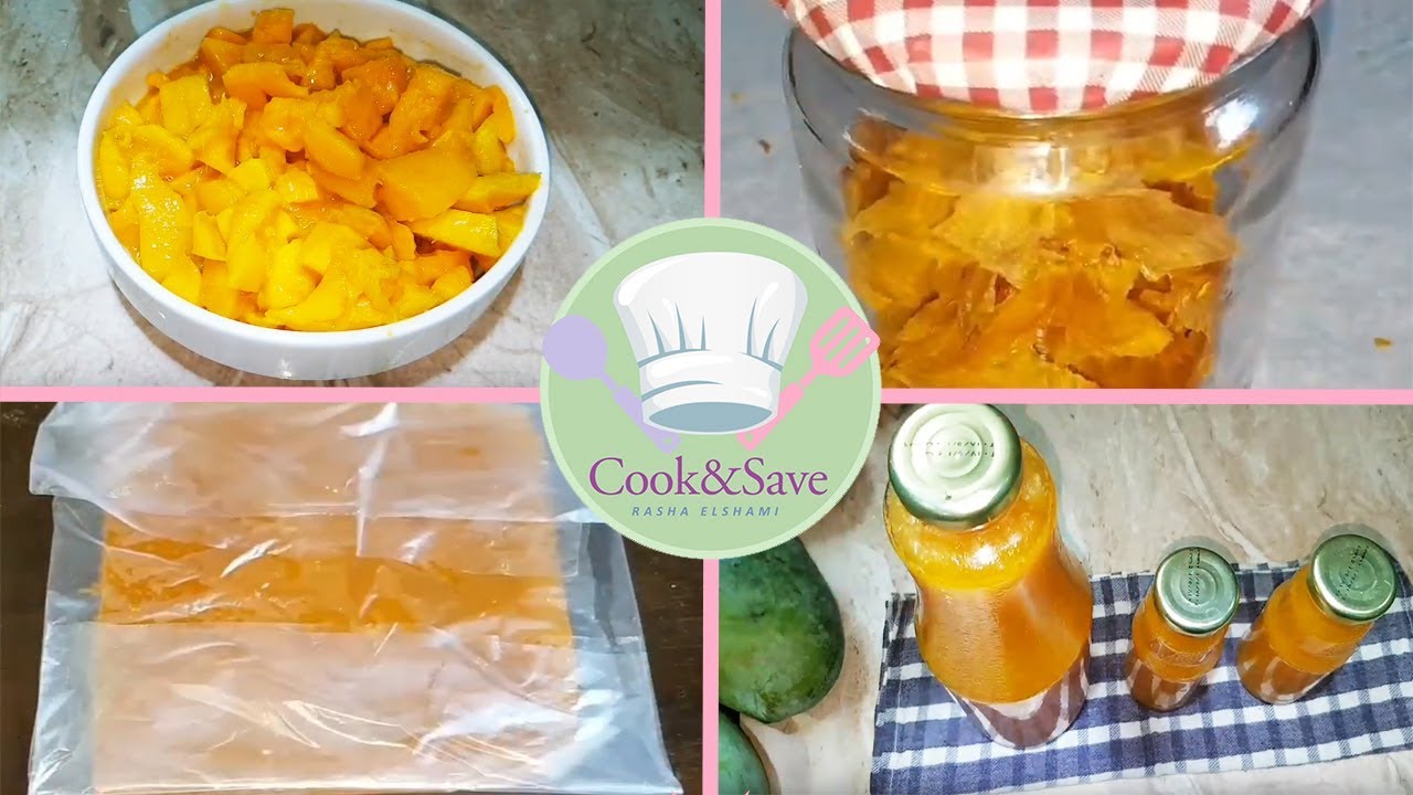 ٤ طرق مختلفة لحفظ وتخزين المانجو | اطبخى ووفرى