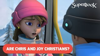 Are Chris \& Joy Christians? Clip from Nicodemus | Superbook S05 E02