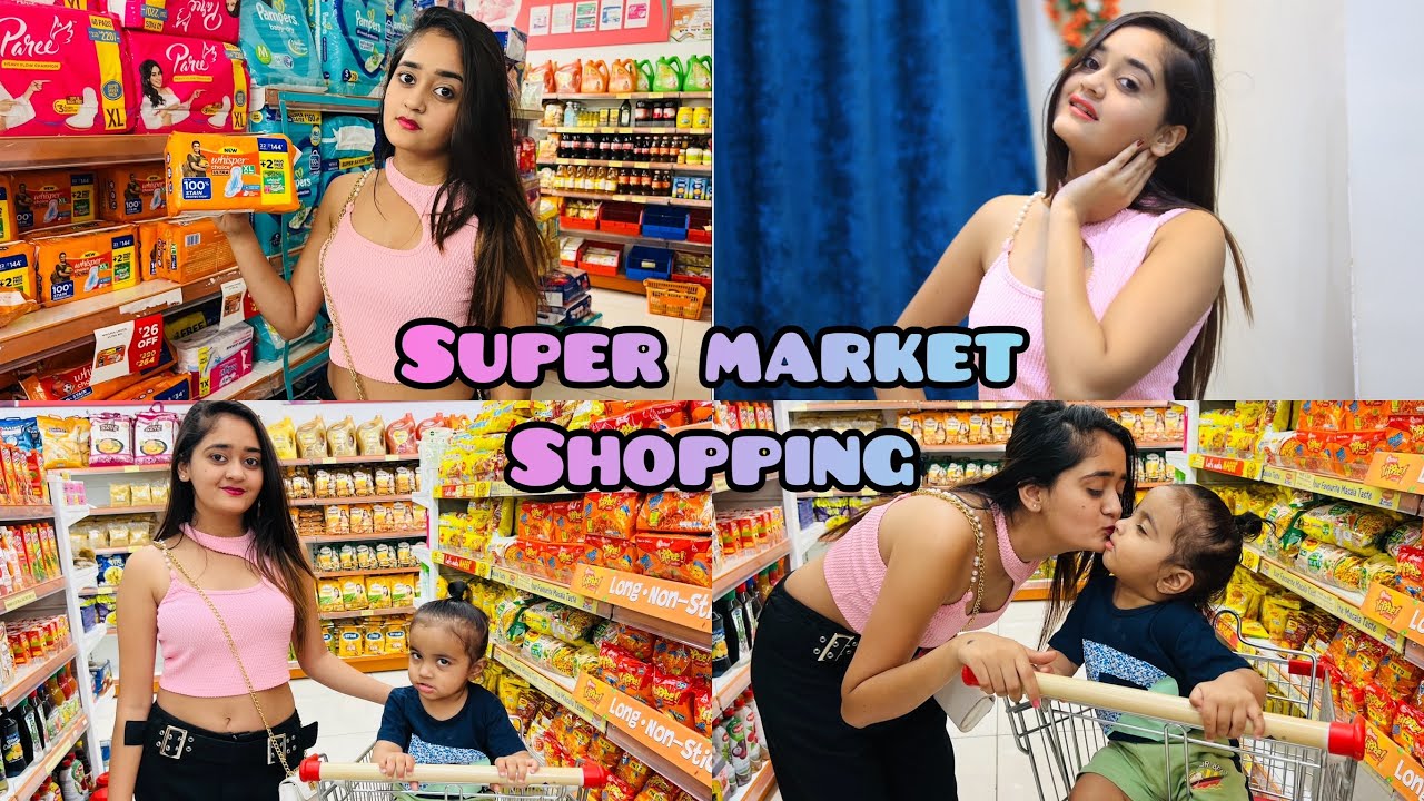 Biggest Super Market Shopping With Chikoo Baby [Full Funny Comedy] Bindass Kavya Super Market