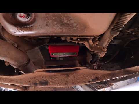 GMC 2500HD TRANSMISSION MOUNT INSTALL DIY!! ENERGY SUSPENSION AFTERMARKET MOUNT!!!