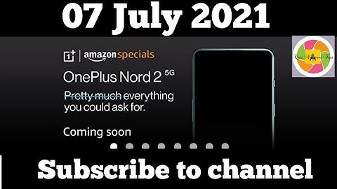 Amazon OnePlus Nord 2 5G Quiz Today Answers | 07 July 2021