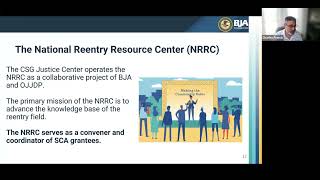 FY24 SMART Reentry: Housing Demonstration solicitation webinar