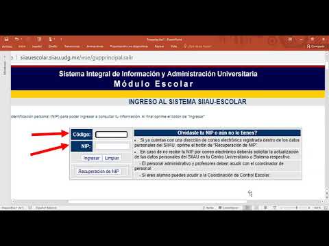 Cómo leer mi horario en SIIAU-escolar-UDG- PARA PREPARATORIA