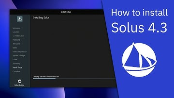 How to install Solus 4.3