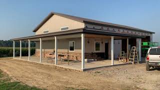40x60 pole barn in Ohio under 95,000 cost.  (Half the price of a Morton) Pole Barn Prices 2023 How Much Does One Cost