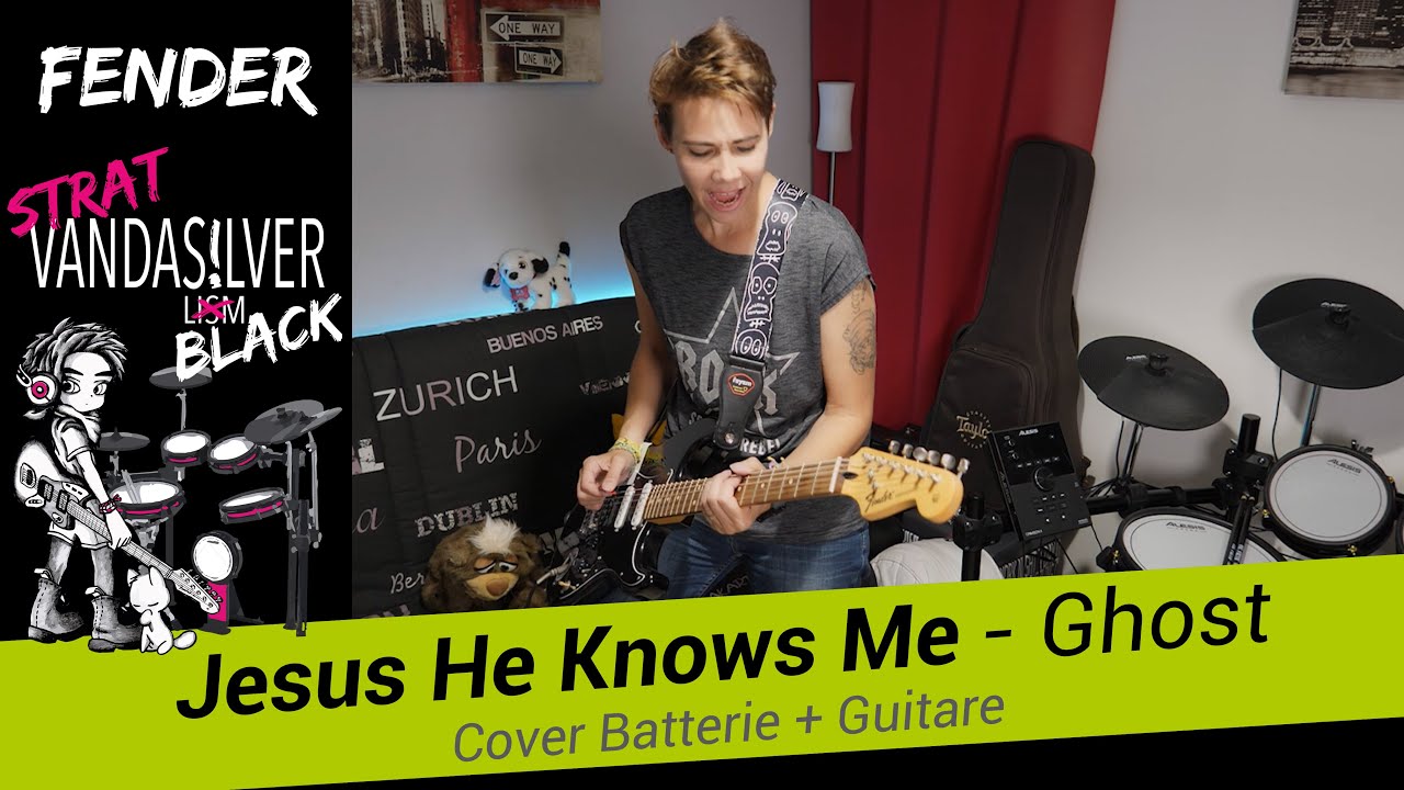 Jesus He Knows Me - Ghost (cover guitare + batterie)