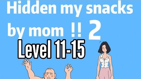 Hidden My Snacks By Mom 2 Day 11 12 13 14 15 Level Android iOS Walkthrough Solution