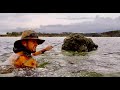 Journey To Sandfly Island..  CATCH AND COOK Hiking Australia...