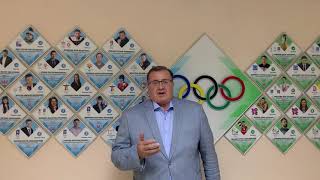Директор БУ «ЦСПСКЮ» Сергей Третяк пожелал удачи югорским спортсменам на Олимпиаде в Токио!