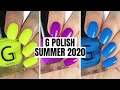 G Polish Summer Brights Collection Swatch & Review | Elizabeth Anne