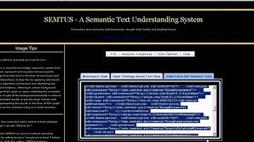 SEMANTIXS: A system for ontology-guided extraction of structured information from unstructured text