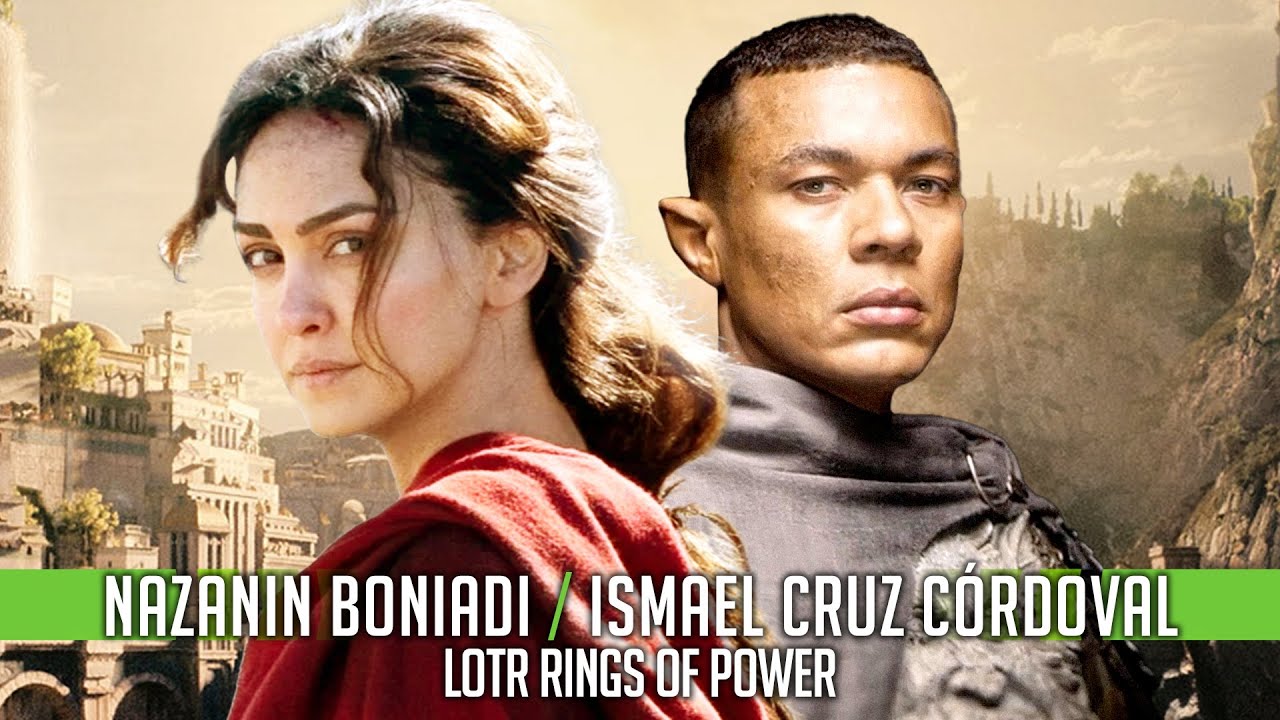 The Rings of Power: Nazanin Boniadi & Ismael Cruz Córdova on New LOTR Show