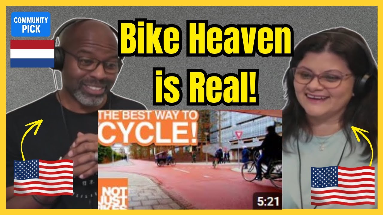 Americans React to The Best Kind of Dutch Cycling Infrastructure