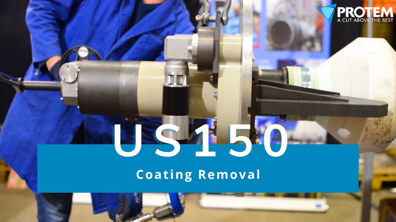 US150 - Pipe Beveling Machine - Coating Removal