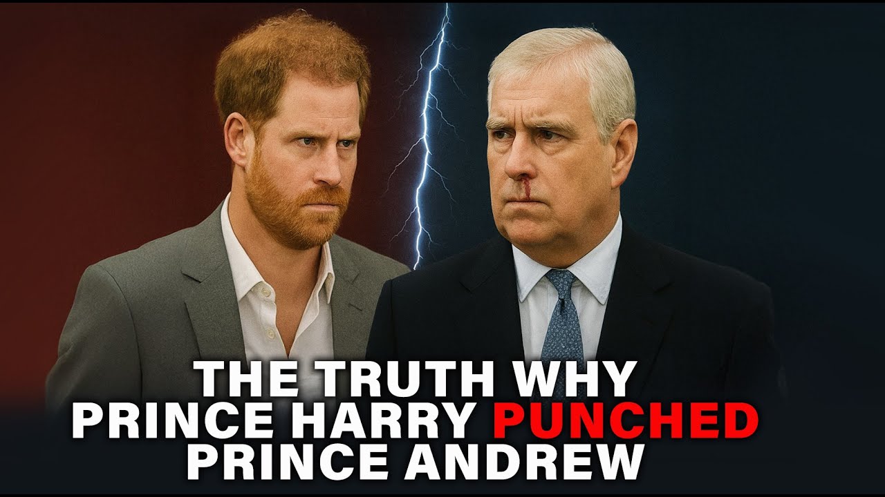 Правда о том, почему принц Гарри ударил принца Эндрю