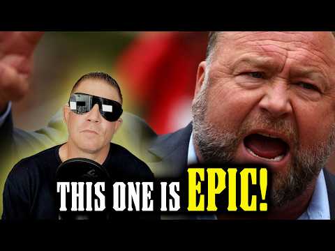 Alex Jones Puts A Sword Through His Heart!!!