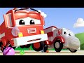 Vídeos de ambulância para crianças - Pequeno Franck come uma bolinha - Desenho animado de carros