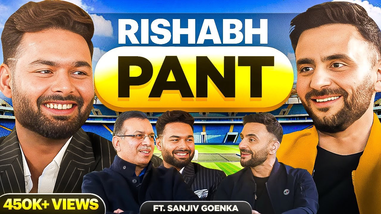 Rishabh Pant on Being the Most Expensive Player, Captaincy, and Winning IPL With Sanjiv Goenka